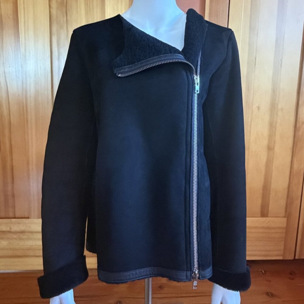 Theory Genuine Lamb Shearling Coat